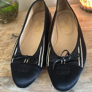 ❤️ Chanel Vintage Flat ( 10 )